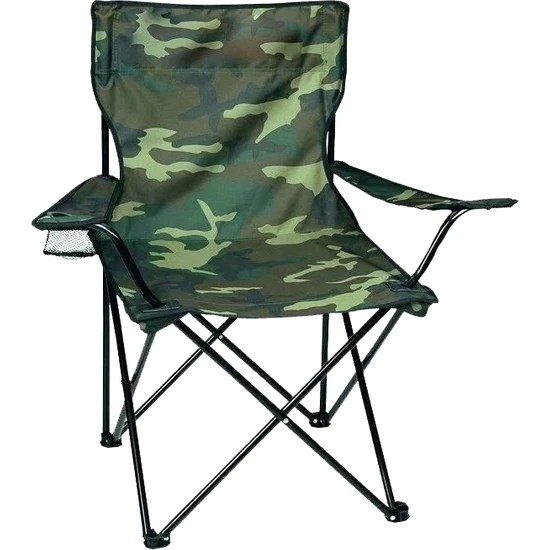 Confort Tactique Chaise Militaire Pliante d'Extérieur avec Porte Gobelet