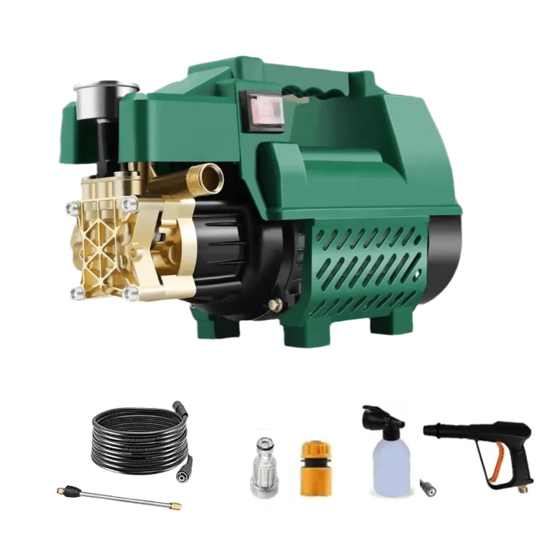 Nettoyeur haute pression pour véhicules et maison, moteur à bobinage cuivre, 255 bars