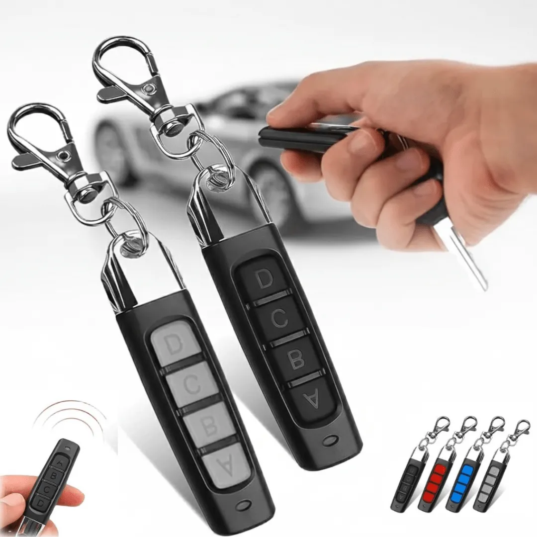 Télécommande 433 MHz universelle pour portail et garage (colleur aléatoire)