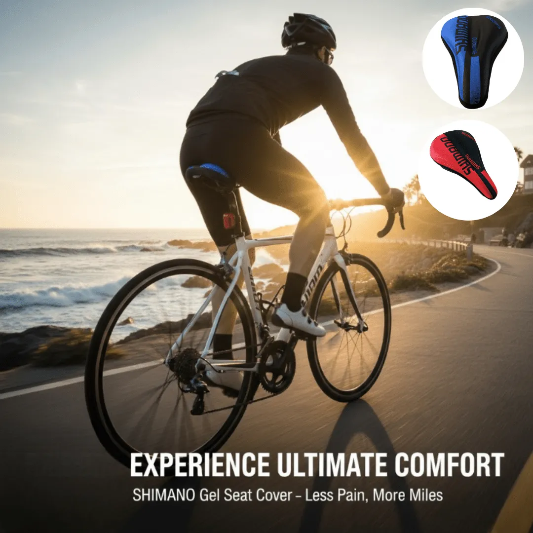 selle de vélo en gel – confort optimal et protection complète (colleur aléatoire)