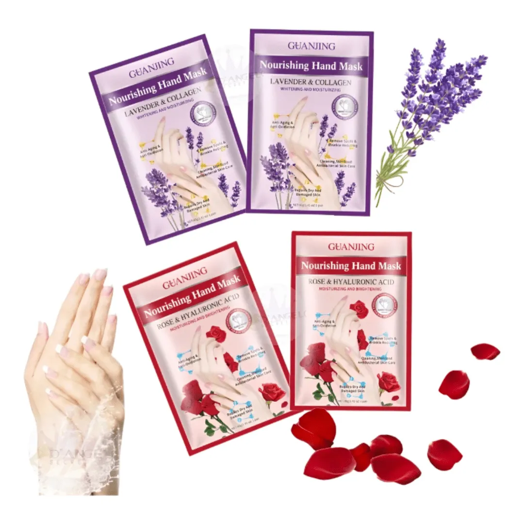Gants masque hydratants et exfoliants pour les mains (colleur aléatoire)