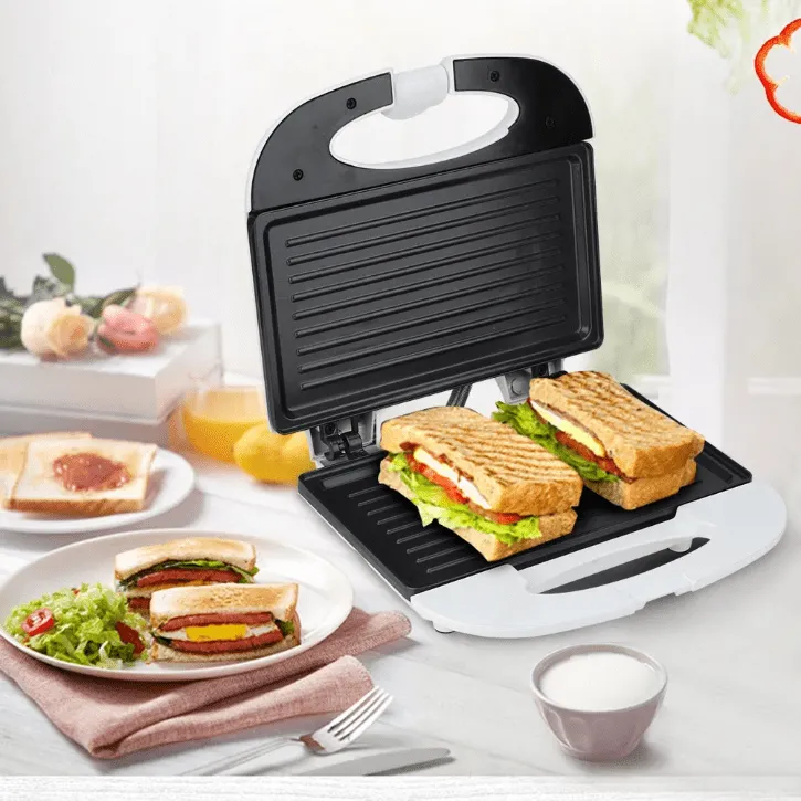 Appareil électrique multifonction 750 W – Sandwich, toast et gaufres