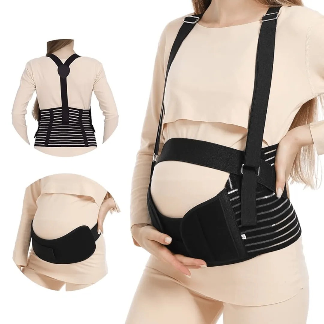 Ceinture de grossesse respirante – Soutien abdominal pour femmes