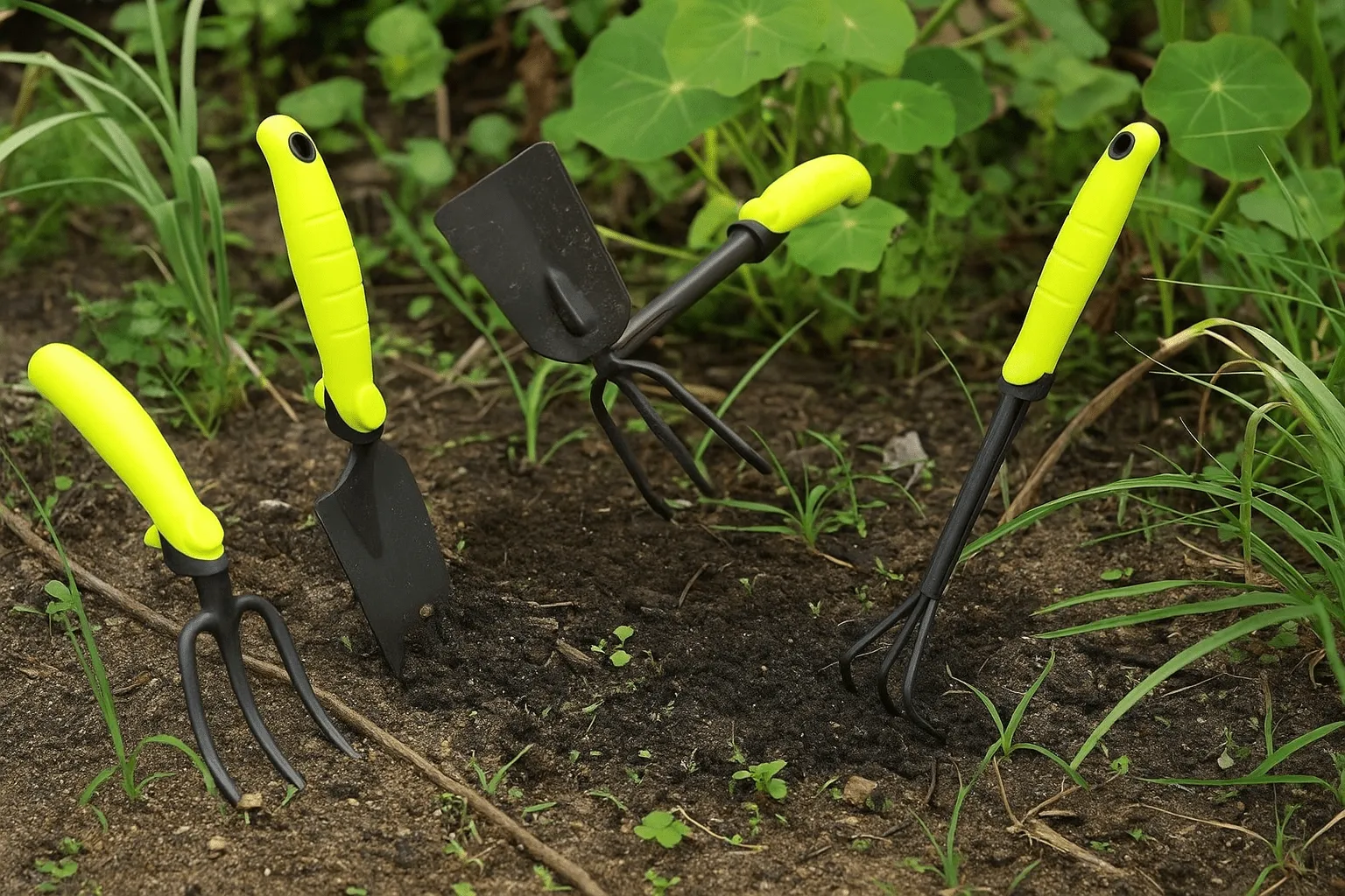 Kit d’outils de jardinage à main – Accessoires pratiques pour jardin