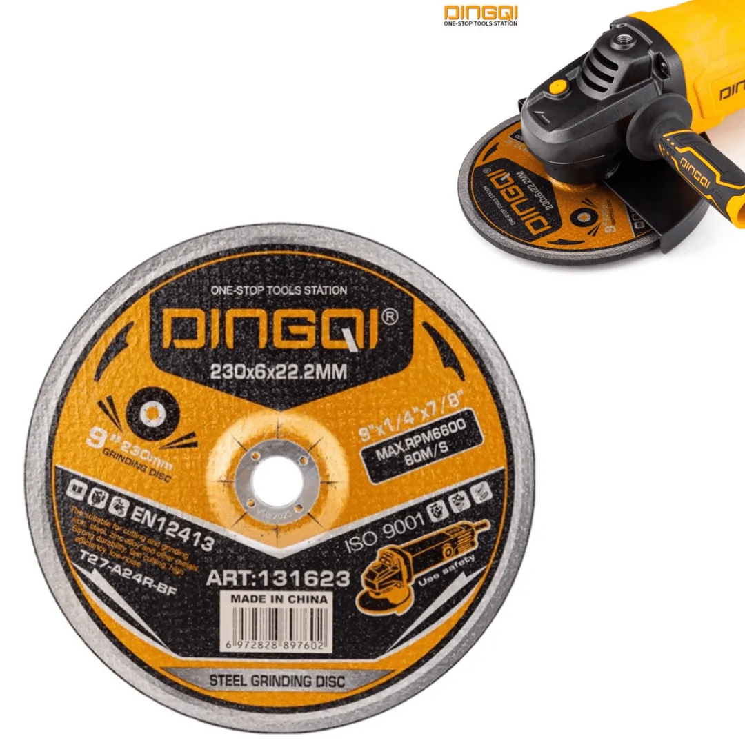 Lot de 5 disques de meuleuse d’angle pour métal 4,5 pouces (115 mm)