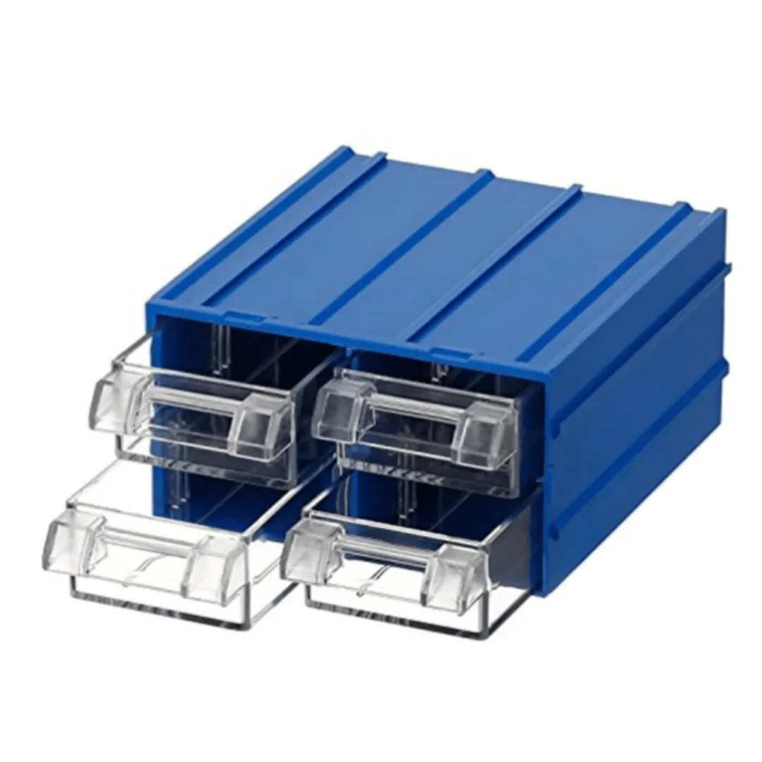 Mini à tiroirs de rangement en plastique