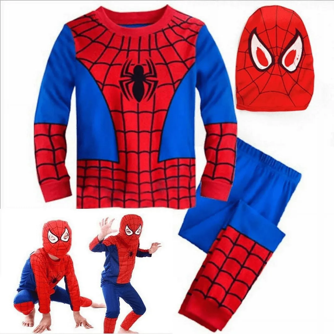 Tenue de super-héros inspirée de Spiderman pour enfants