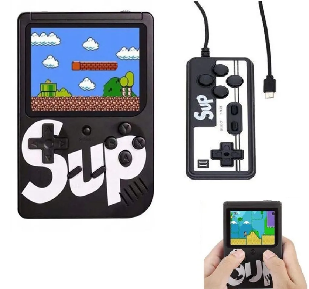 Mini-console portable 400 en 1, batterie rechargeable - SUP Game Box