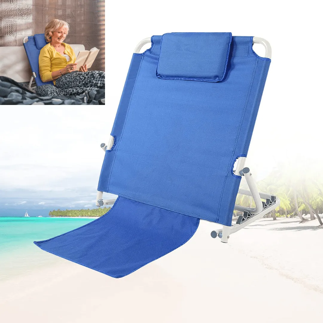 Dossier de lit pliable et ajustable pour un soutien optimal du corps.