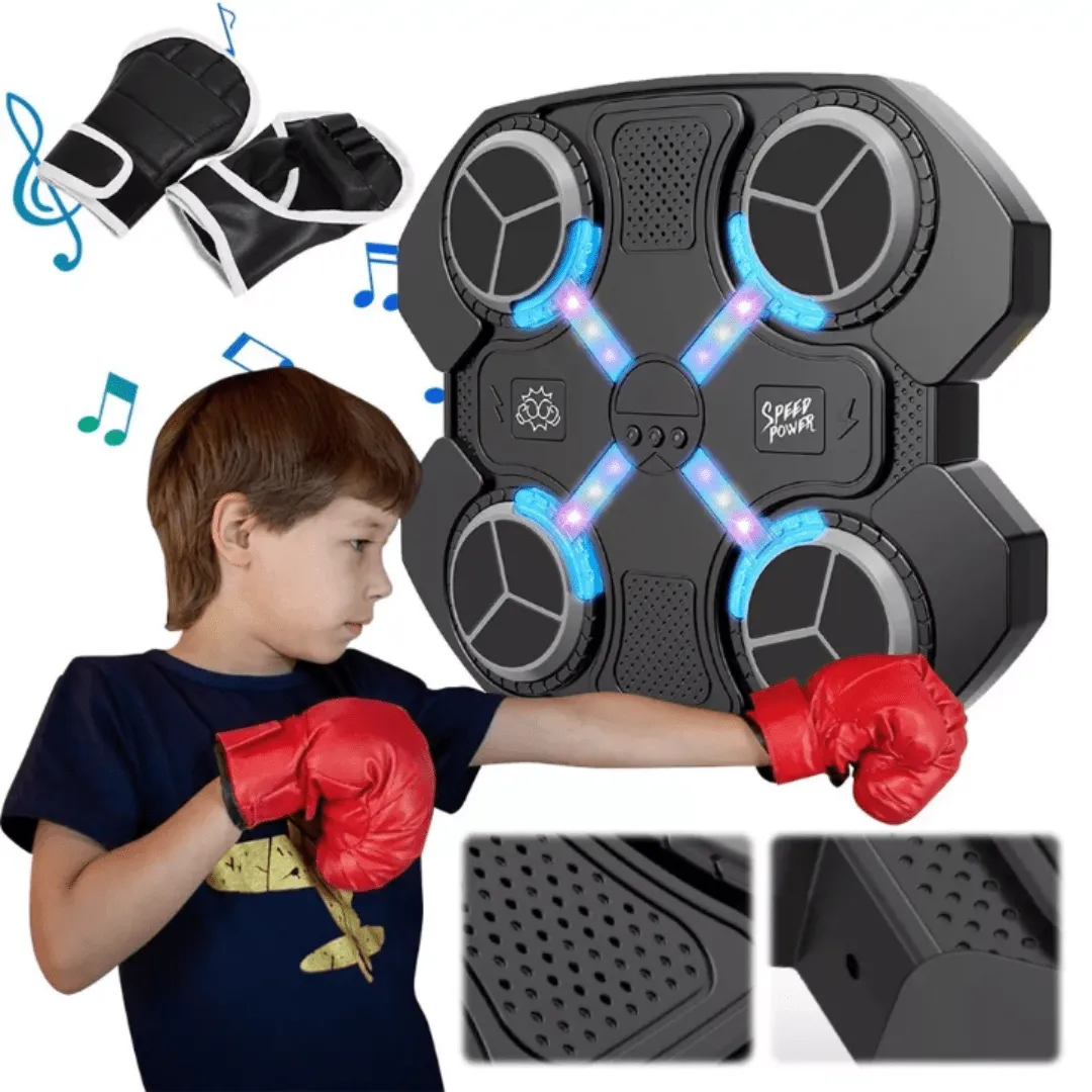 Machine de boxe électronique murale avec musique