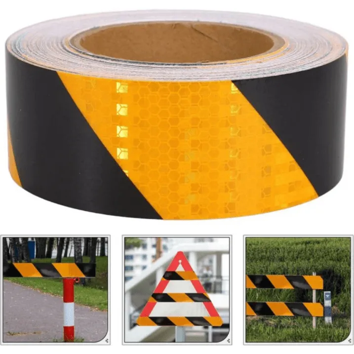 Bande réfléchissante étanche – Sécurité haute visibilité pour véhicules.