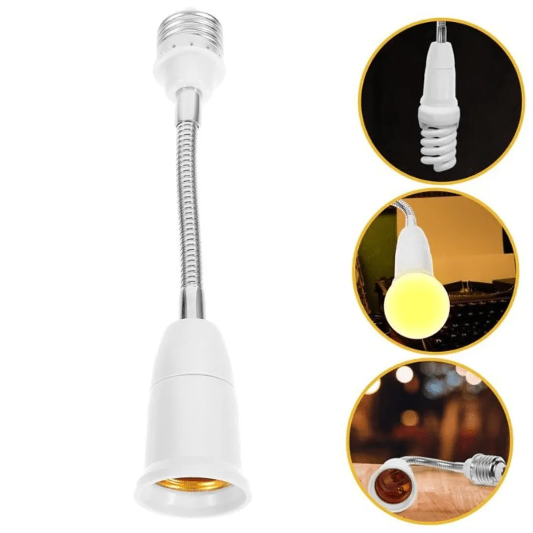 Adaptateur pour douille d'ampoule – Extension pratique des éclairages.