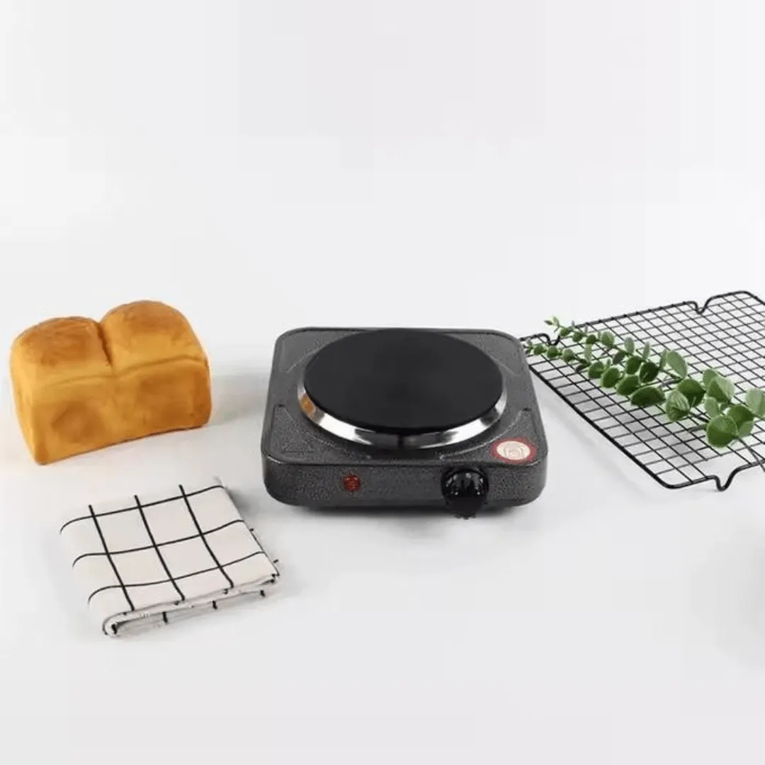 Plaque Chauffante Électrique 500 W avec 5 Options de Température