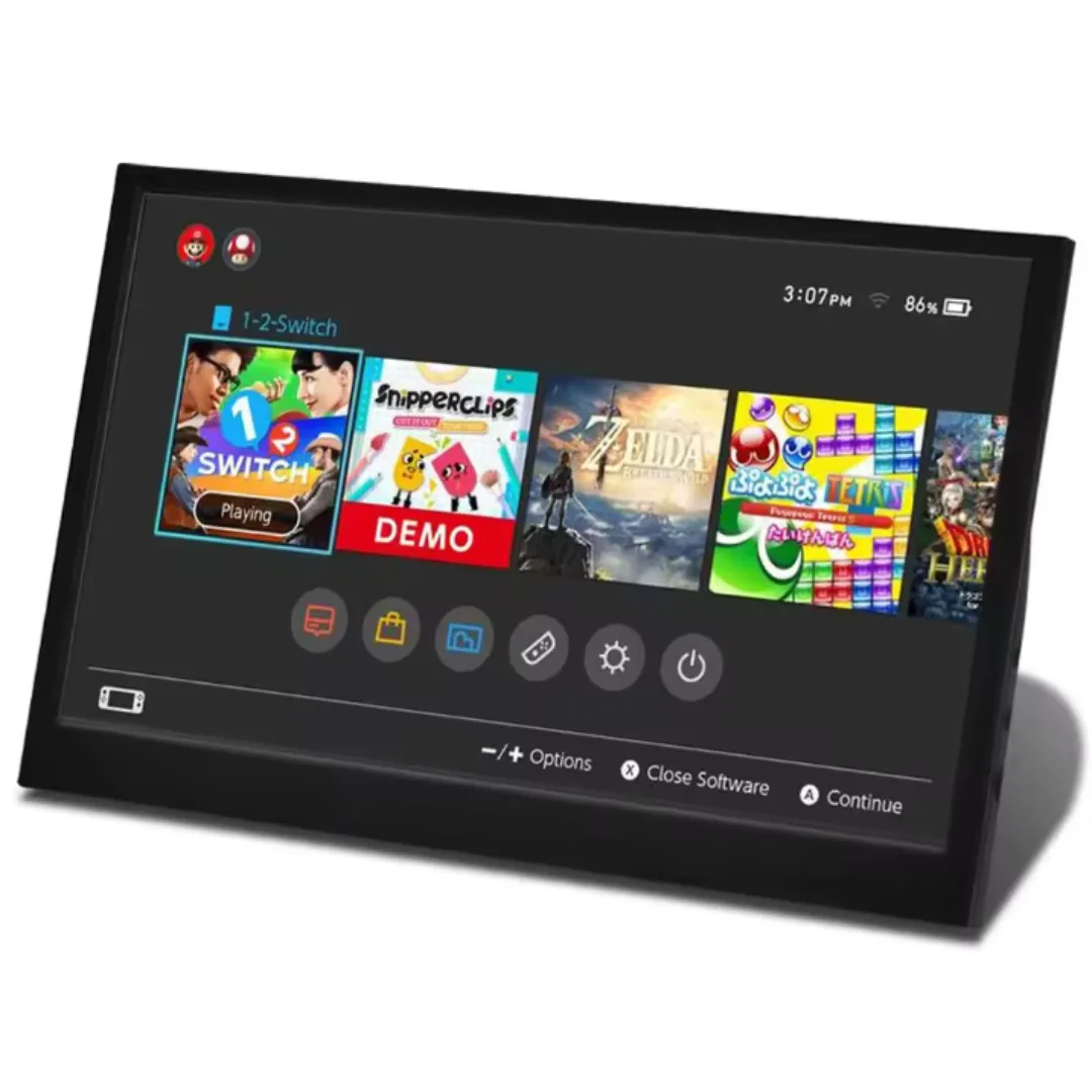 Écran portable compatible HDMI pour jeux et appareils électroniques