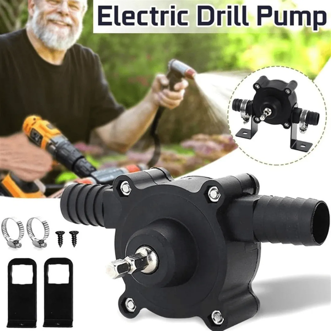 Pompe électrique pour perceuse sans fil, pompe à eau portable pour la maison et le jardin