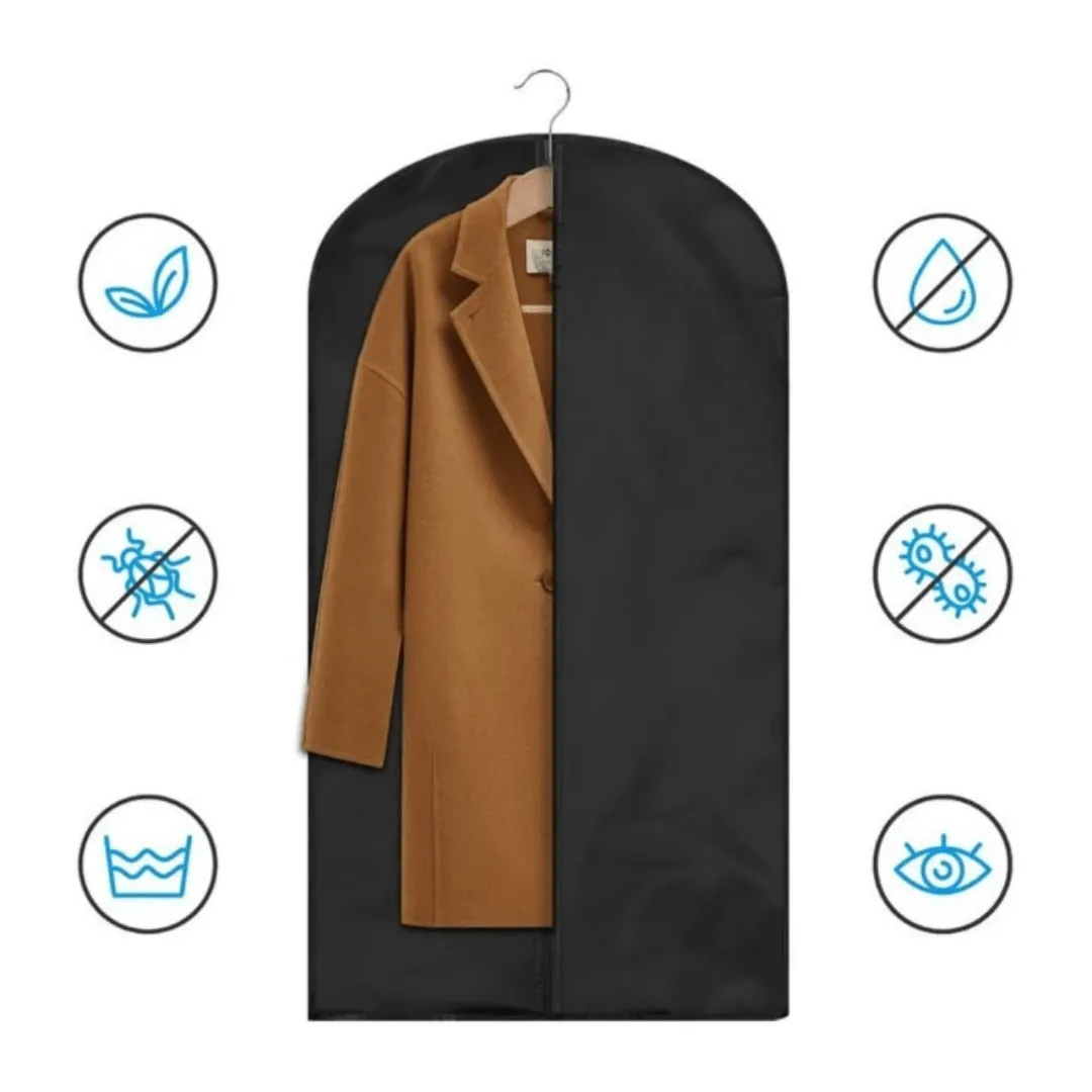 sac de rangement anti-poussière pour vêtements - Matériau non tissé et résistant