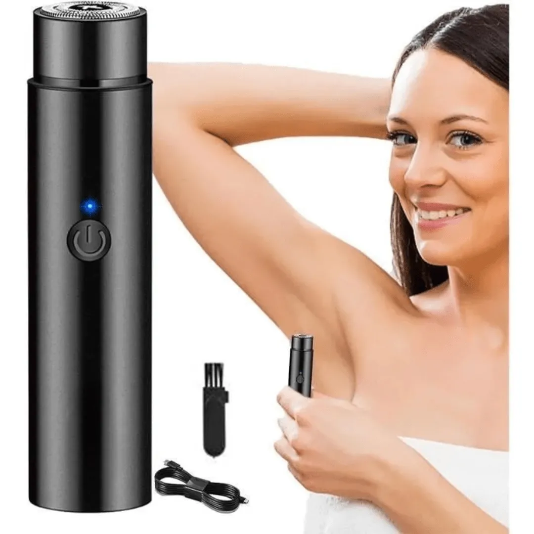 Mini Rasoir Électrique Portable, Rasoir Électrique Rechargeable USB, Adapté aux Familles
