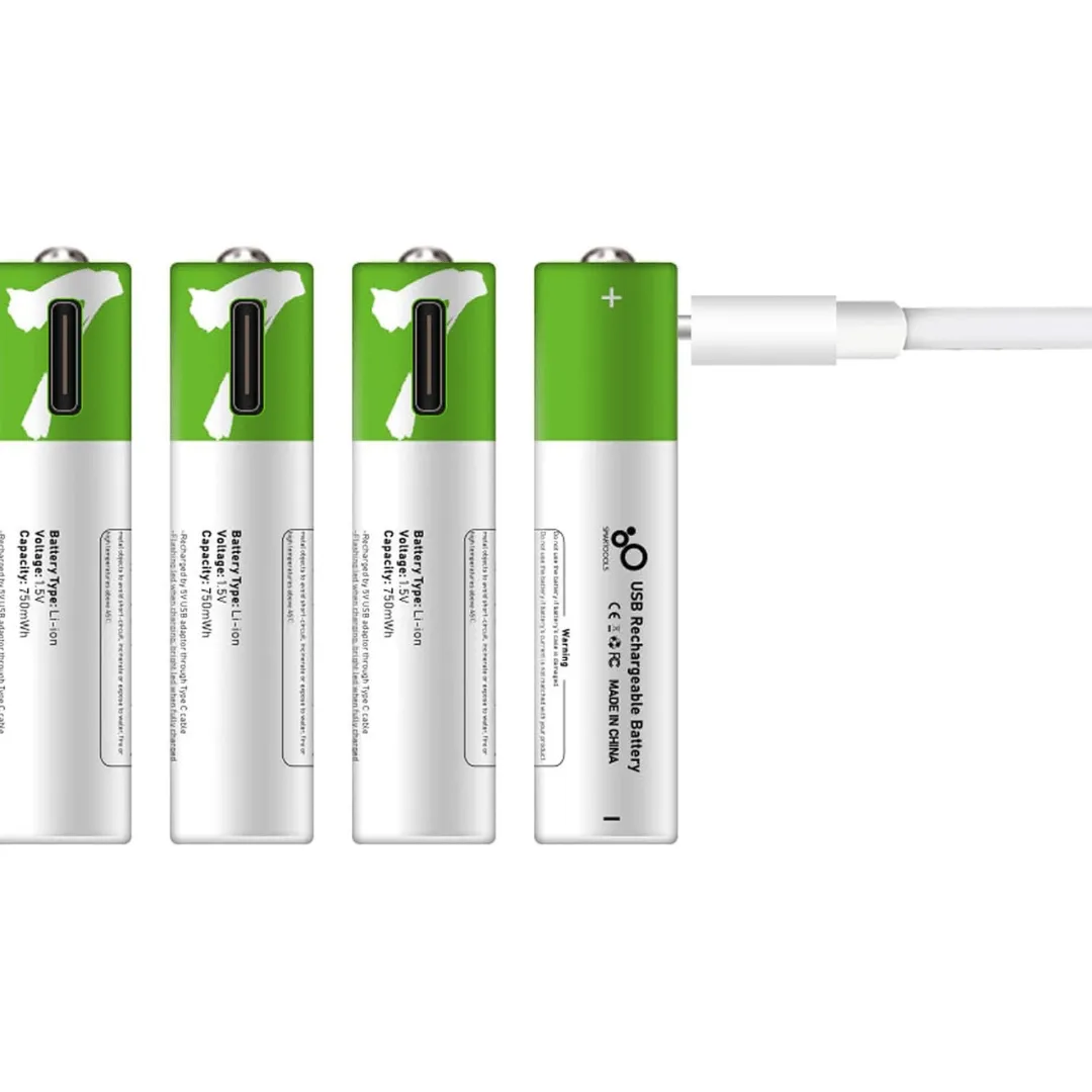 Batterie Lithium-ion AAA Rechargeable 1.5V - Longue Durée pour Vos Appareils