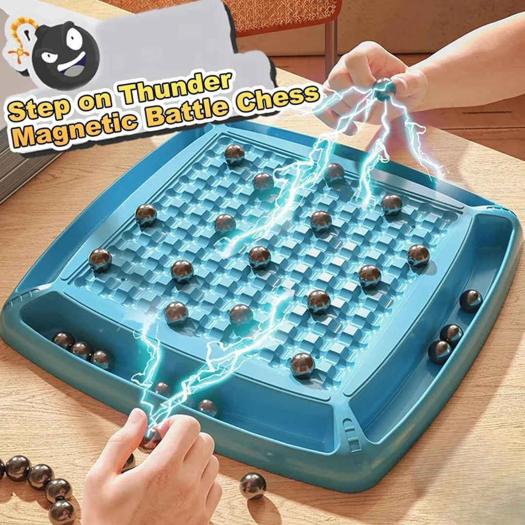 Échecs portables avec plateau magnétique et pièces aimantées