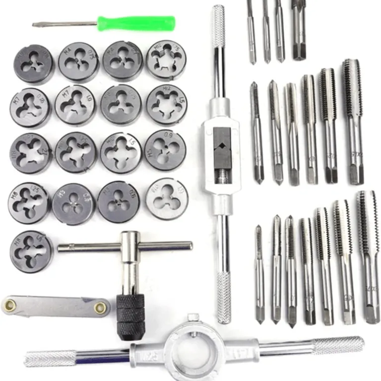Kit Complet pour Filetage - 40 Outils de Taraudage et Filières