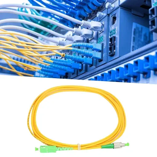 Câble de connexion en fibre optique renforcé pour des performances optimales dans les réseaux de télécommunications