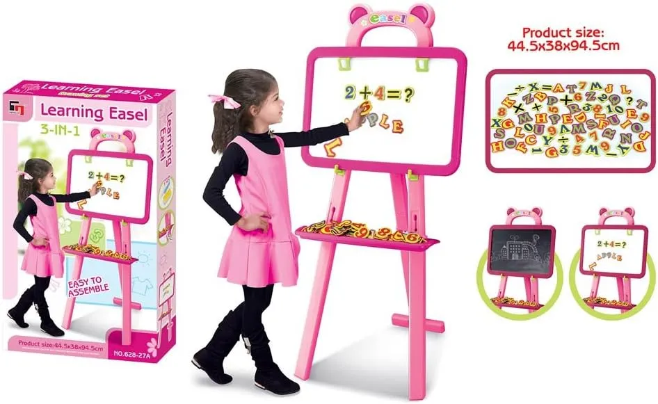 Tableau de dessin magnétique pour enfants : un outil éducatif amusant à double face