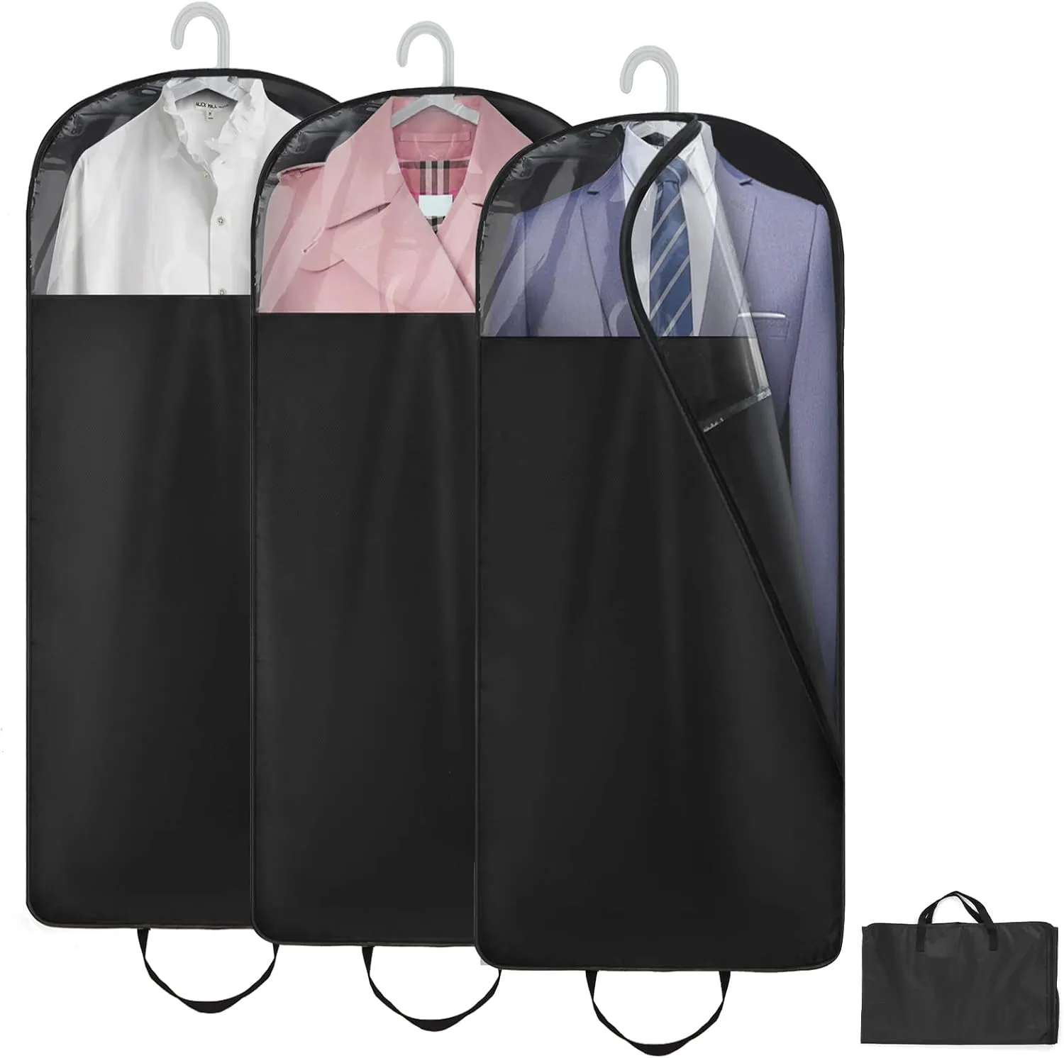 Gardez votre élégance : sacs de protection pour costumes.