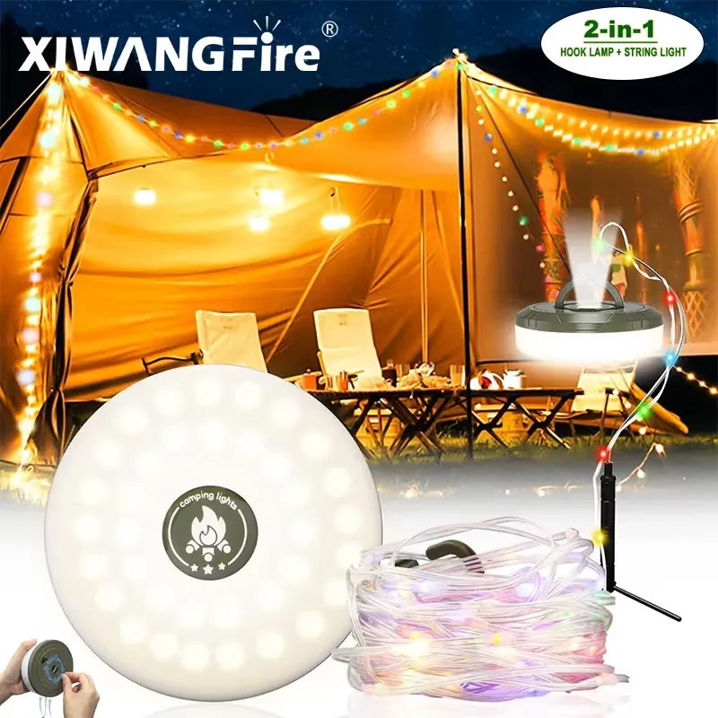 Une aventure nocturne : Lampes de camping rechargeables par USB