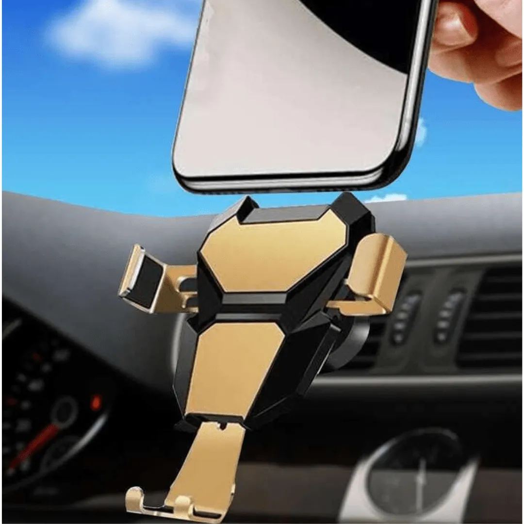 Support de téléphone Portable gravité pour grille d'Aération de Voiture