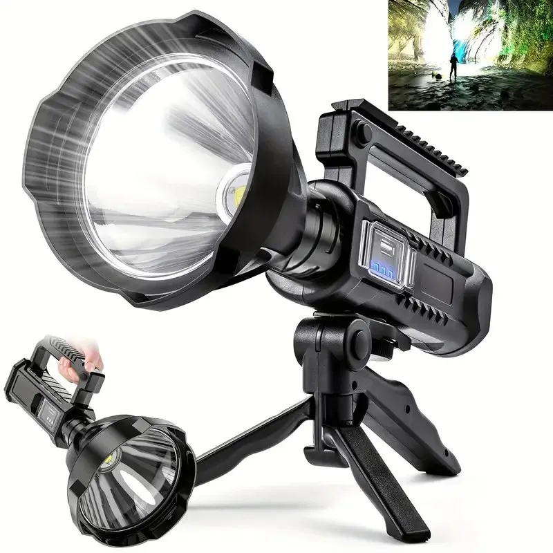 Projecteur LED Rechargeable Ultra Lumineux avec Trépied
