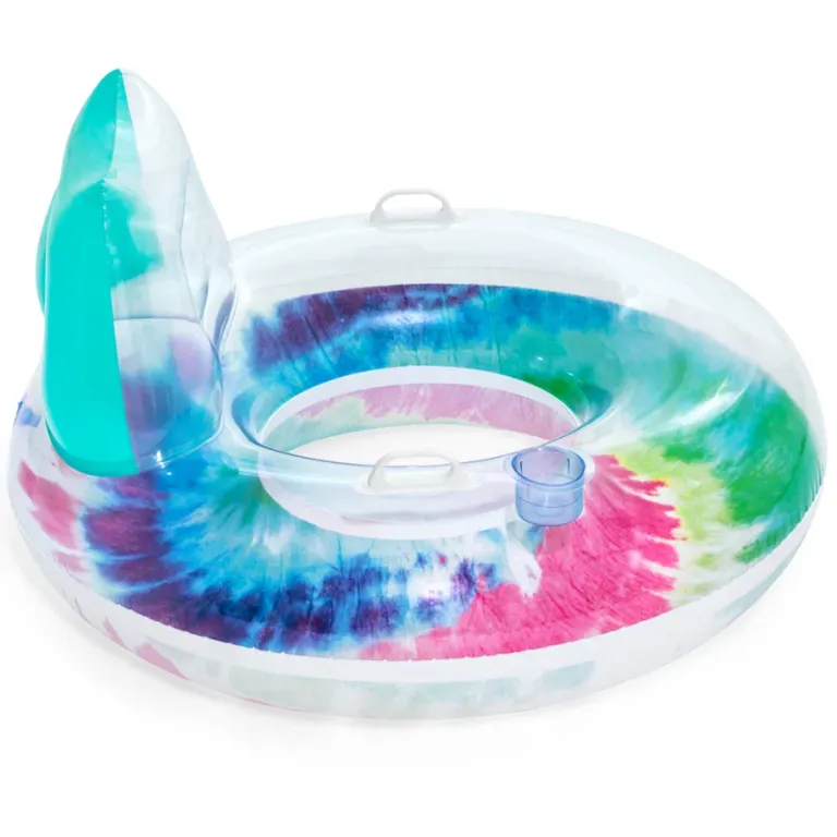 Chaise de Piscine Design avec Poignées Ergonomiques et Porte-Gobelet ,Confort et Style