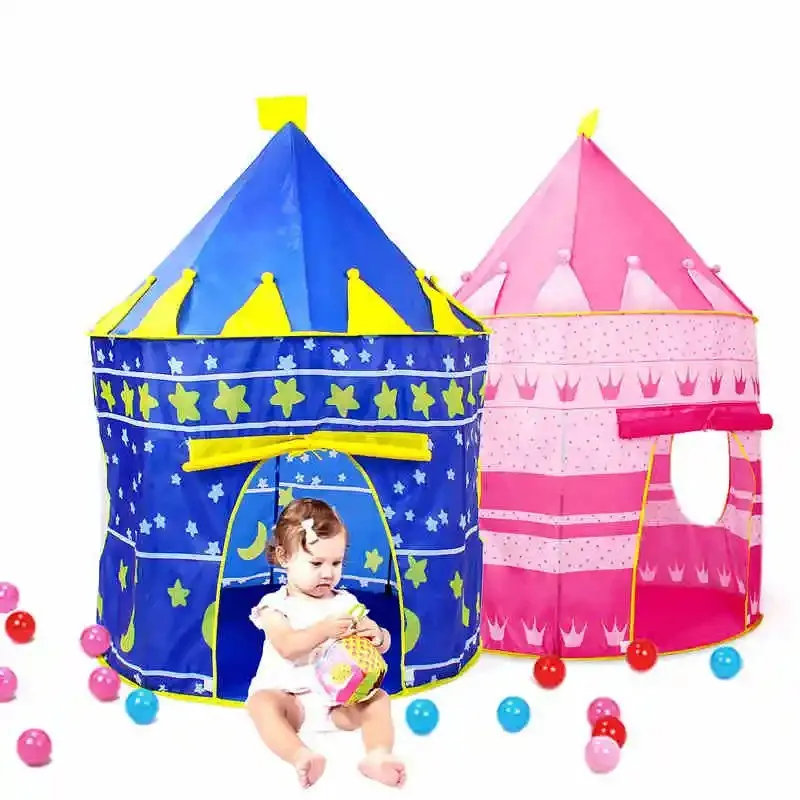 Tente de Jeux pour Enfants avec Porte et Fenêtre en Maille