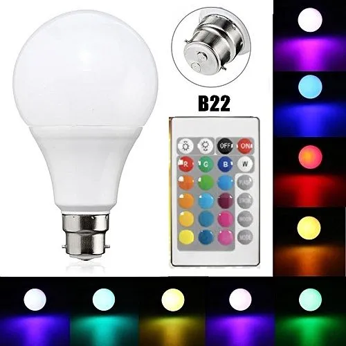 Lampe LED Multicolore 16 Couleurs avec Télécommande