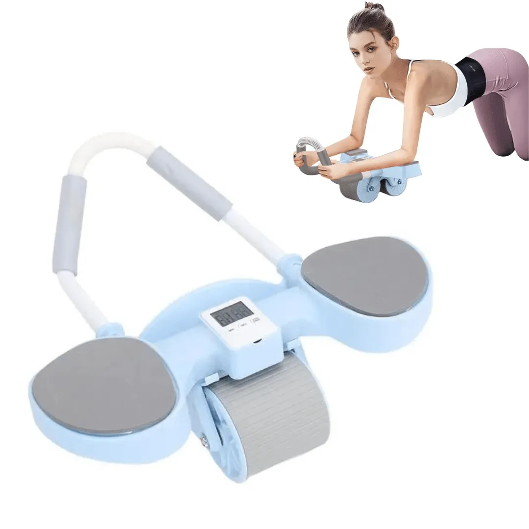 Rouleau d'exercice pour abdominaux pour hommes et femmes,support de coude