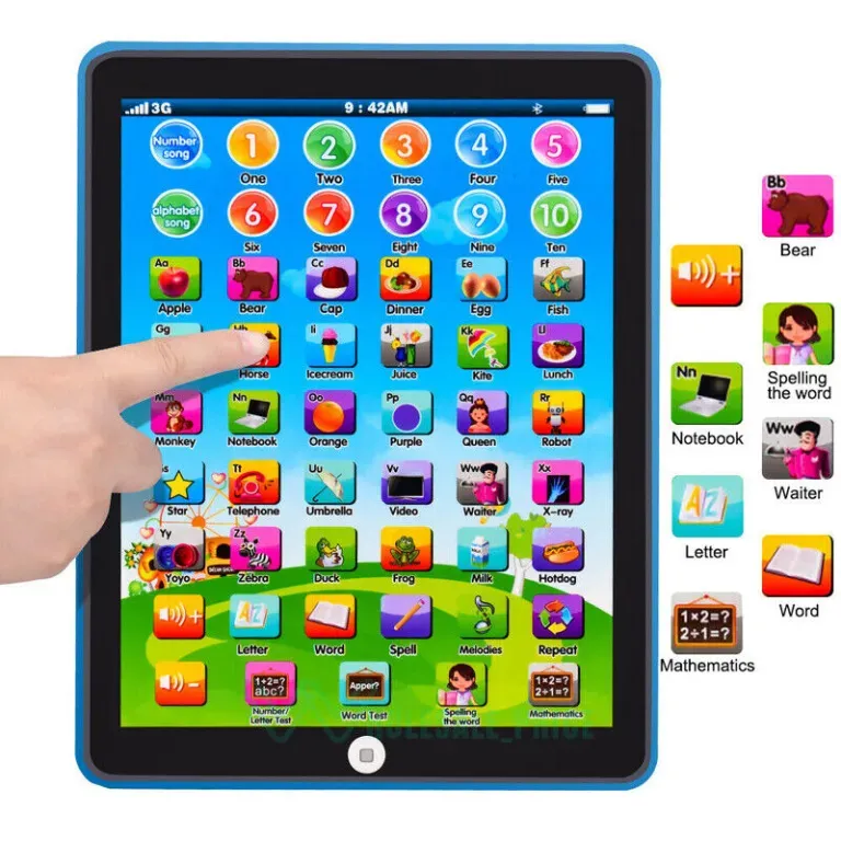 Tablette Éducative Pour Enfants de 3 ans ,Jouet Cadeau De enfants