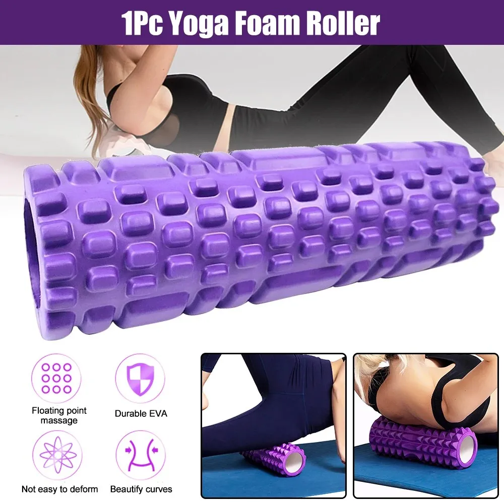 Rouleau de Massage en Mousse pour massage musculaire, yoga, Pilates