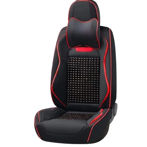 Housse de siège de voiture antidérapante en cuir PU ,élégante et confortable