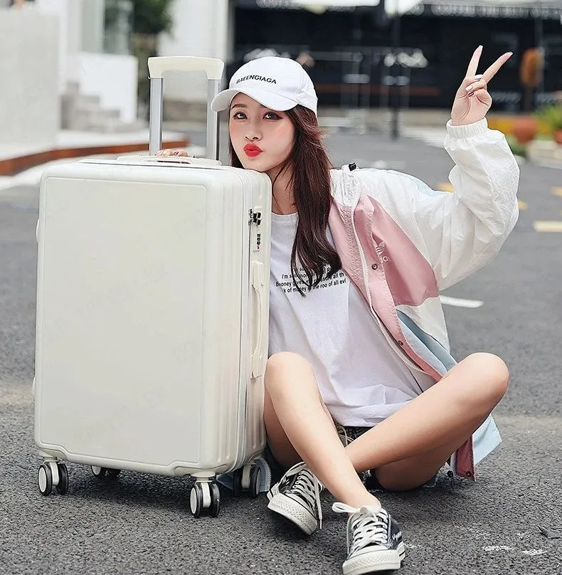 Valise de voyage taille moyenne pour hommes et femmes