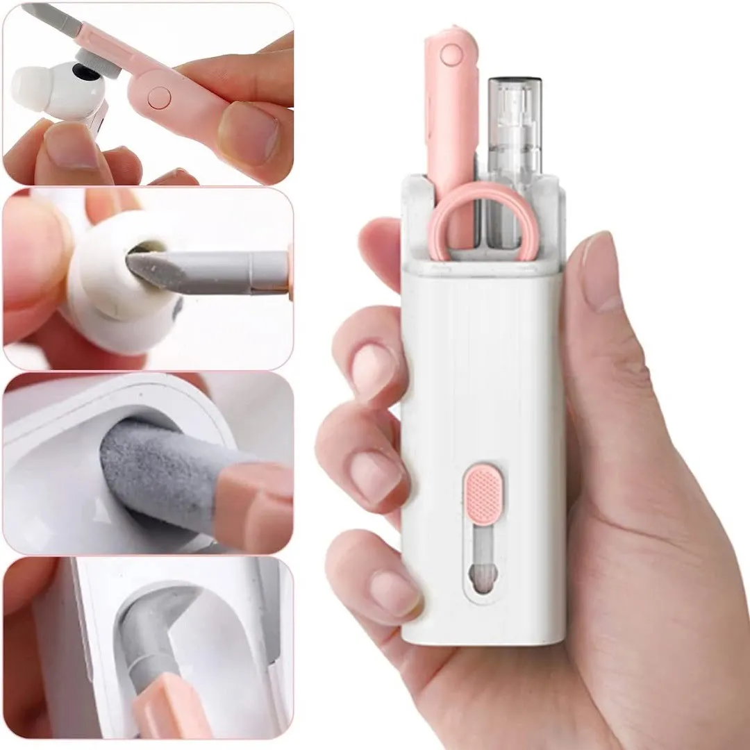 Brosse de nettoyage pour clavier d'ordinateur et les écouteurs