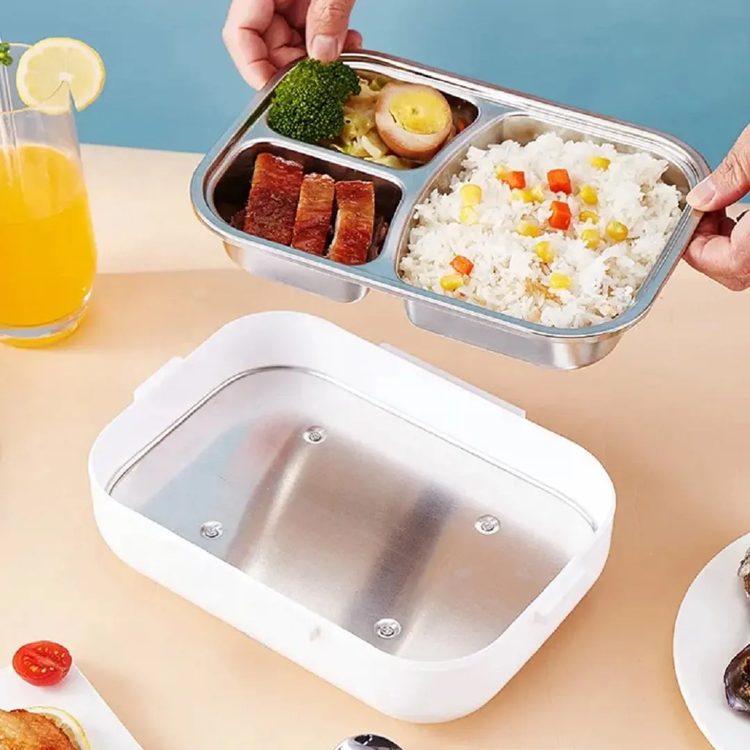 Lunch box Electrique boite a manger chauffante pour travail ou école