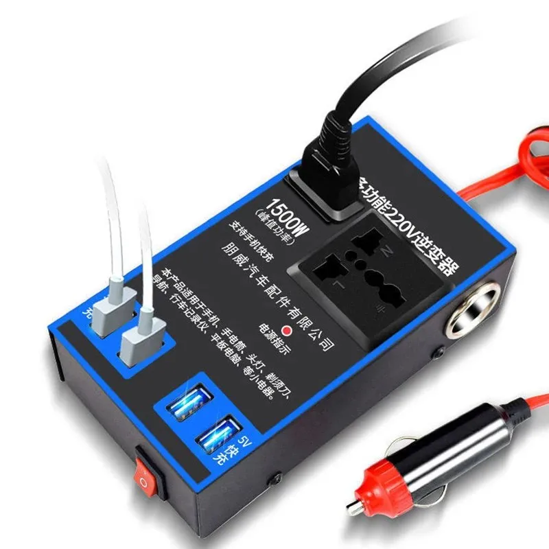 convertisseur de puissance 12V - 24V à 220V de voiture