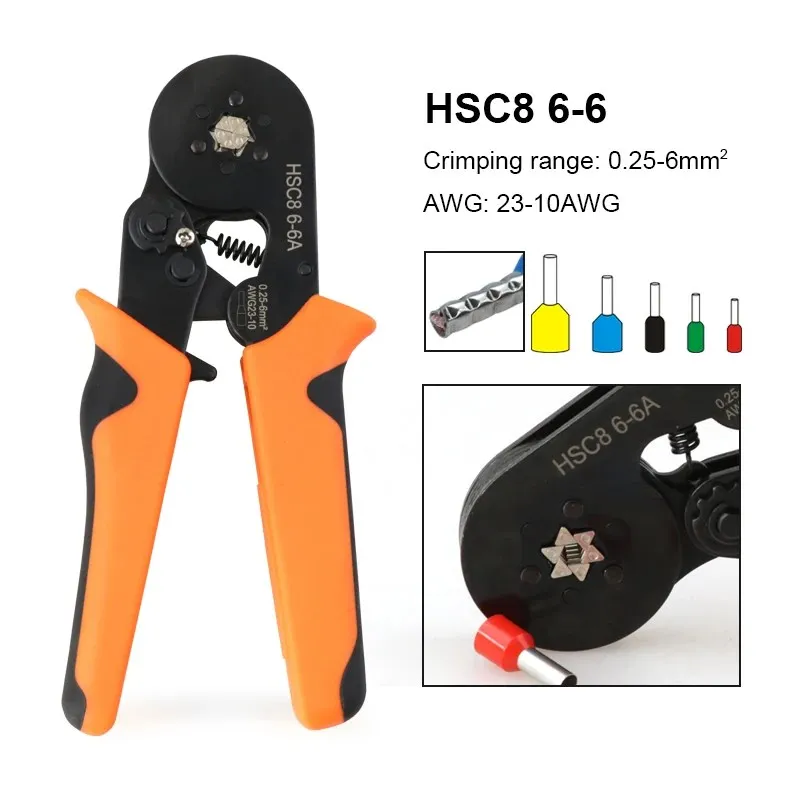 Outil de sertissage polyvalent pour fils électriques et tubes