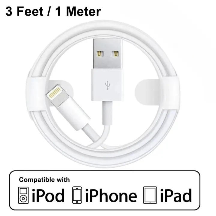 Câble de chargement USB pour iphone 7 X XS 11 12 13 14 Pro Max Charging Cord