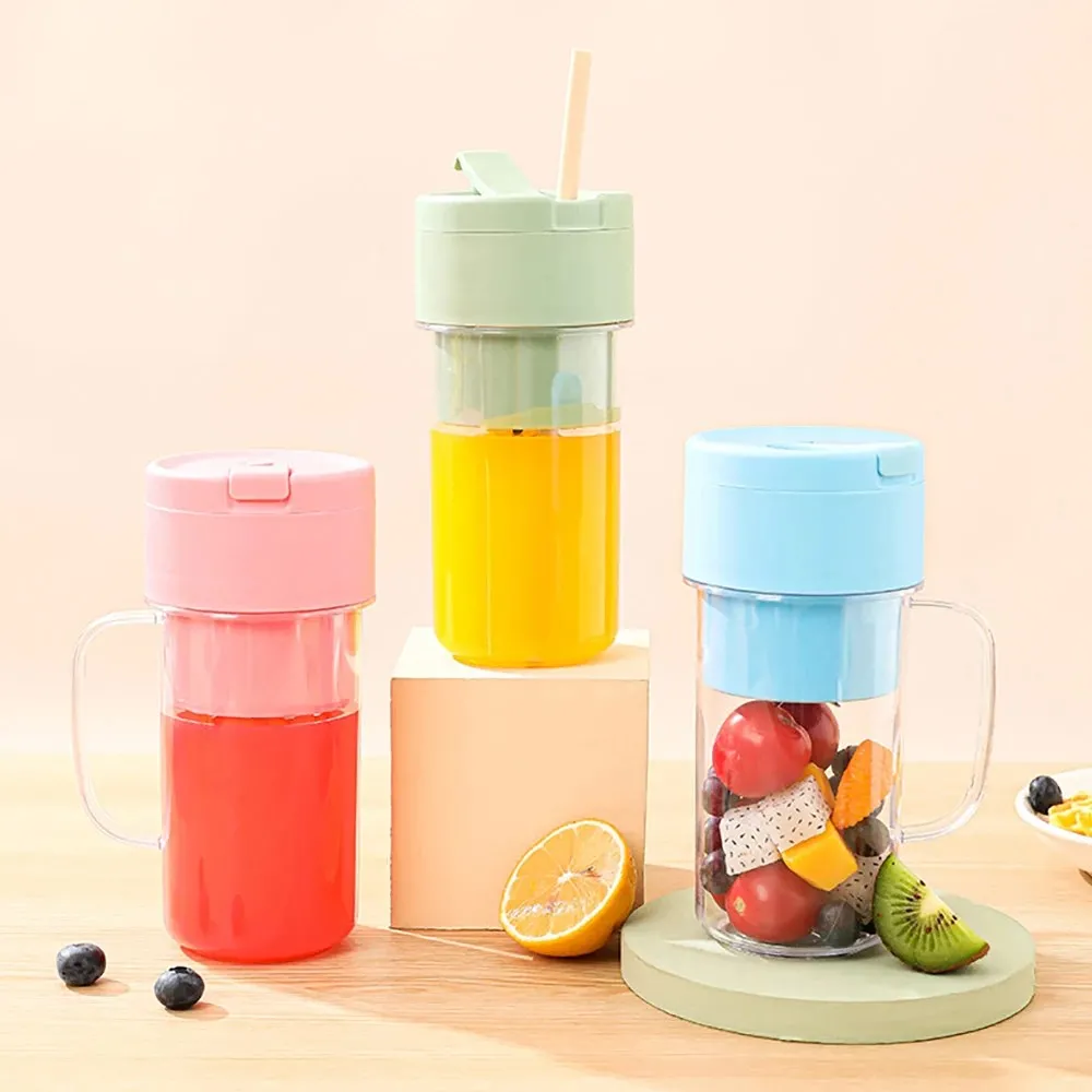 Mini mixeur portable USB – Machine à jus 500 ml (colleur aléatoire)