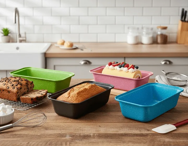 Moule à Cake Rectangulaire Antiadhésif Pour des Gâteaux Parfaits (colleur aléatoire)