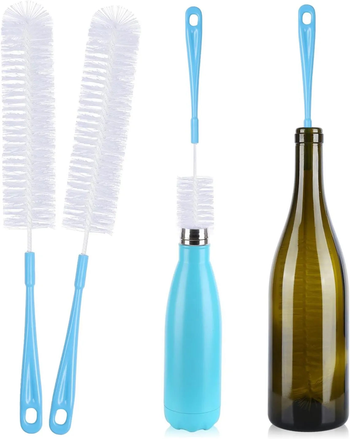 Brosse à Bouteille Zauber 2 Pièces pour un Nettoyage Efficace