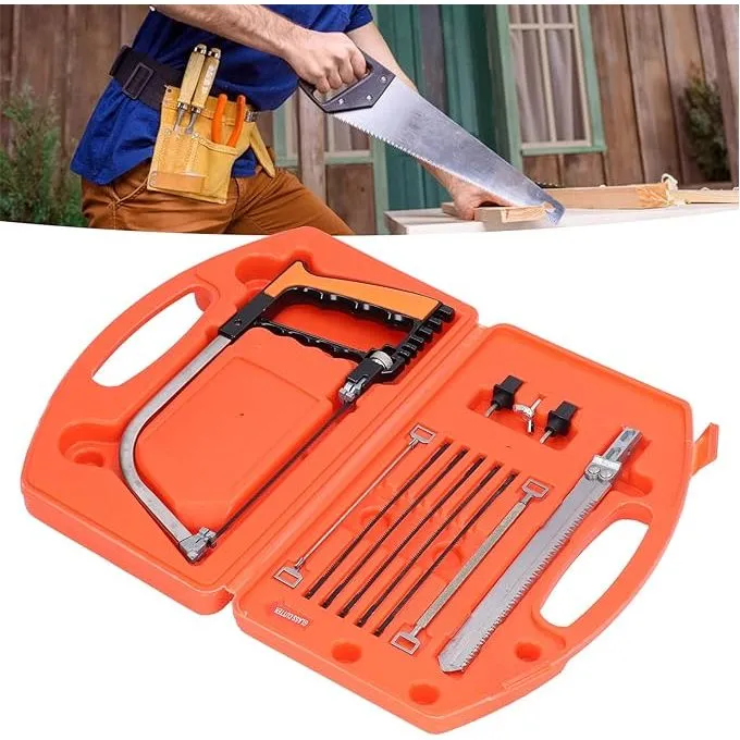Sculptez avec Précision Kit Complet de Scies à Main pour le Travail du Bois
