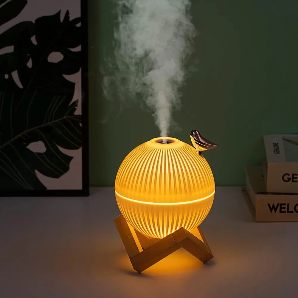 Détendez vous sous la Lueur Lunaire Veilleuse USB et Humidificateur pour une atmosphère apaisante