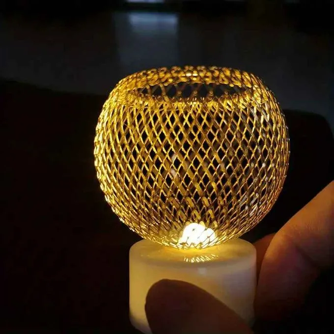 Bougies LED Dorées pour une Ambiance Festive