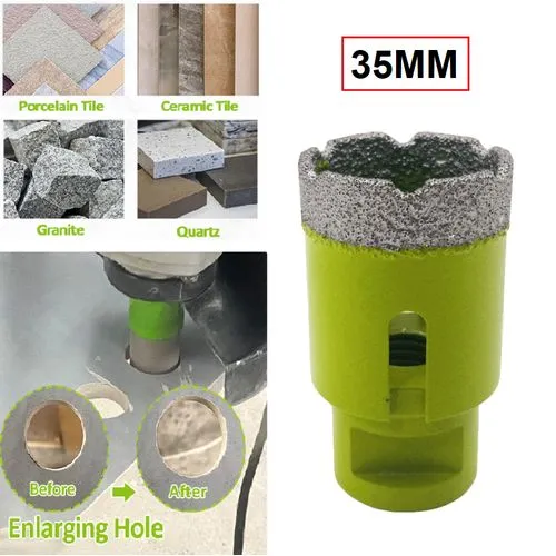 Scie Trépan de Précision en Diamant 35 mm - Performance Polyvalente